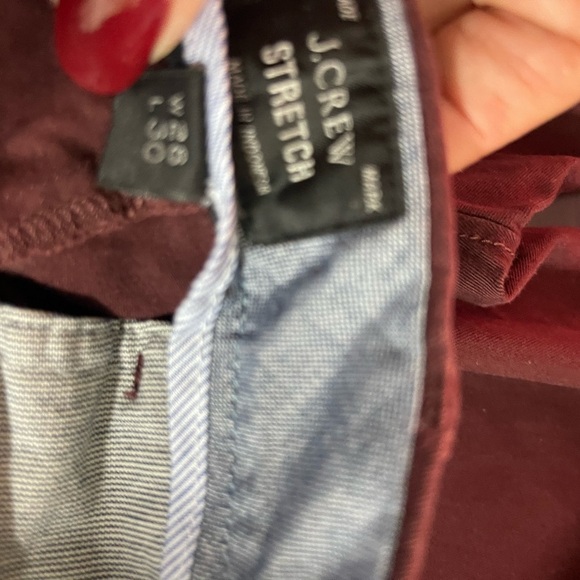 J. Crew Men's Chinos - Burgundy - Picture 6 of 10